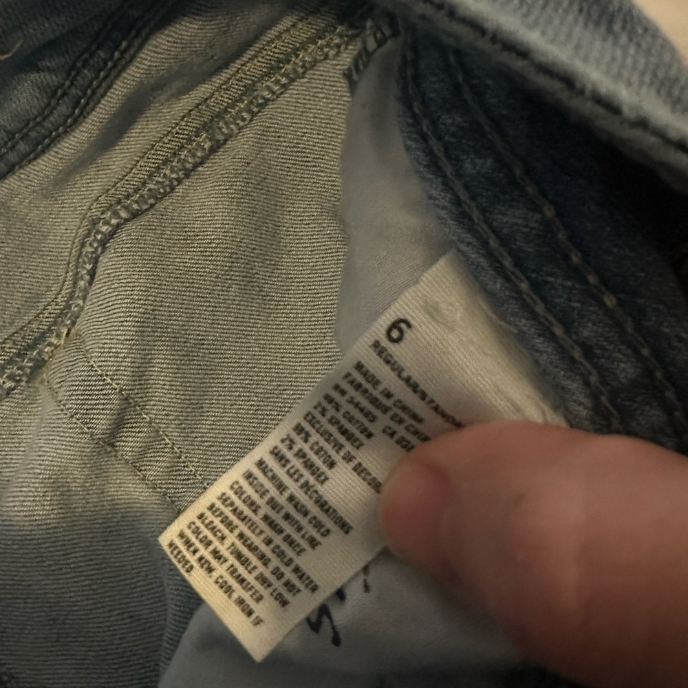 American Eagle Outfitters Light Blue Kick Boot jeans 6 - Picture 3 of 6